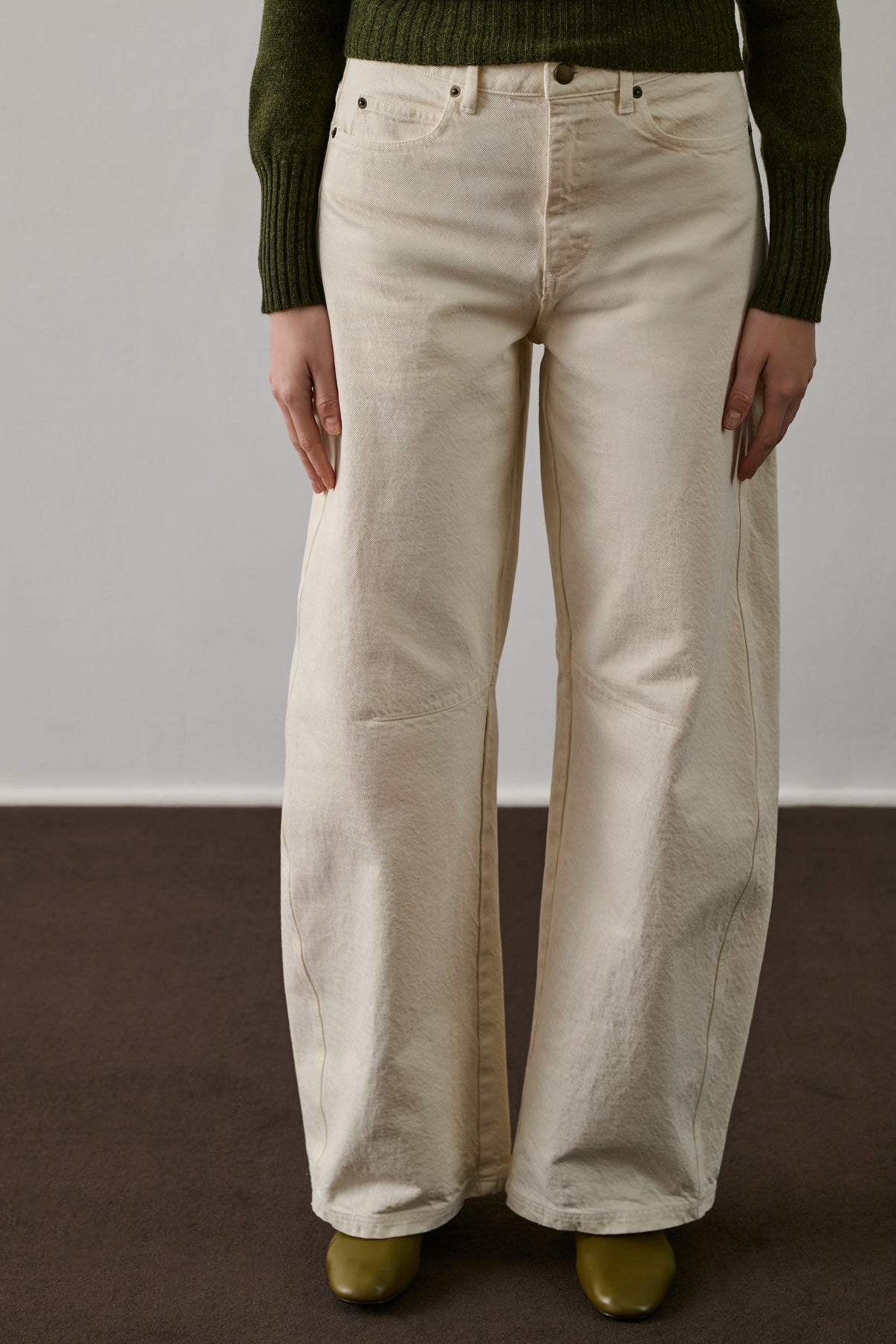 Jean Gaspard - Écru - Coton - Femme vue 3