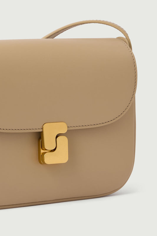 Sac Bellissima Mini - Sable - Cuir - Femme