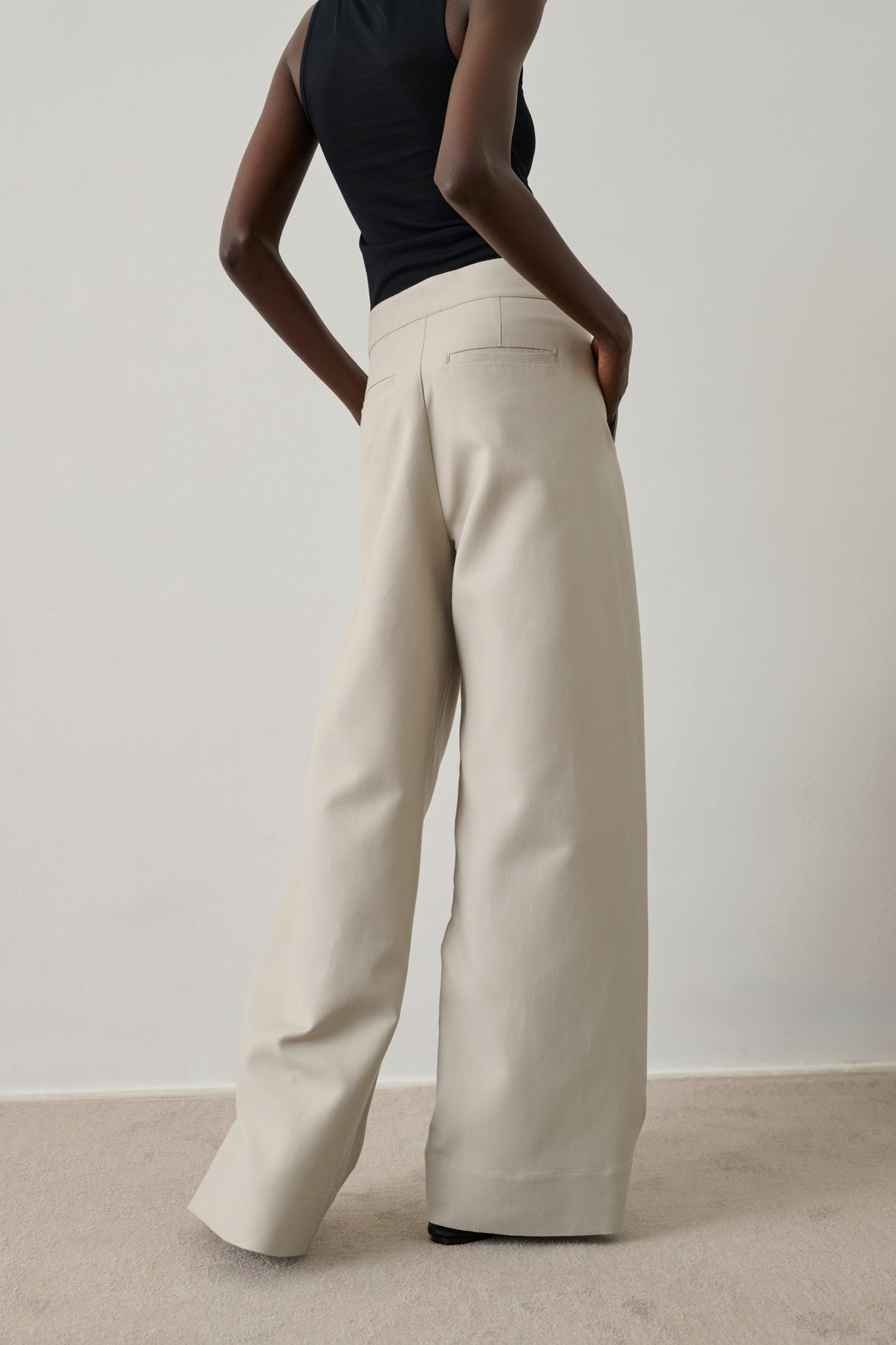 Pantalon Horatio - Gris Clair - Femme vue 5