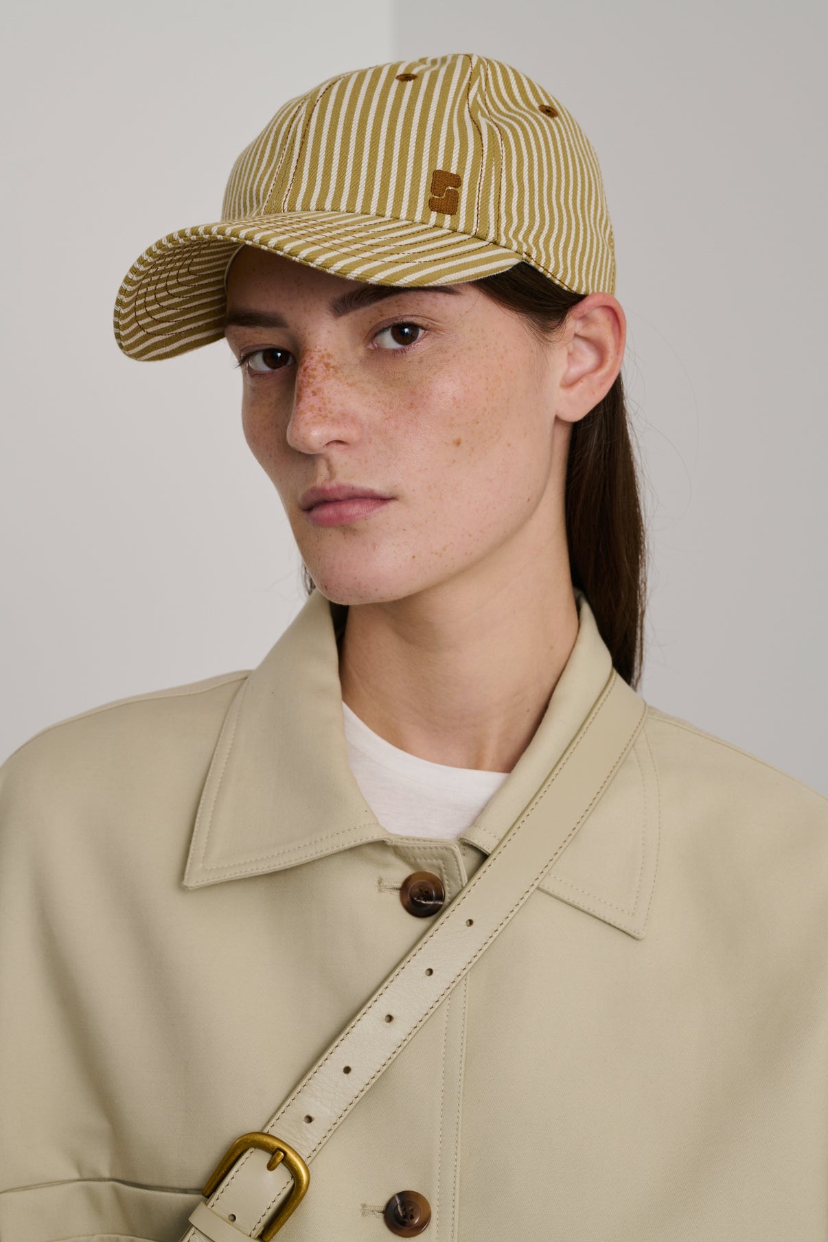 Casquette Serena - Beige/Écru - Coton - Femme vue 2
