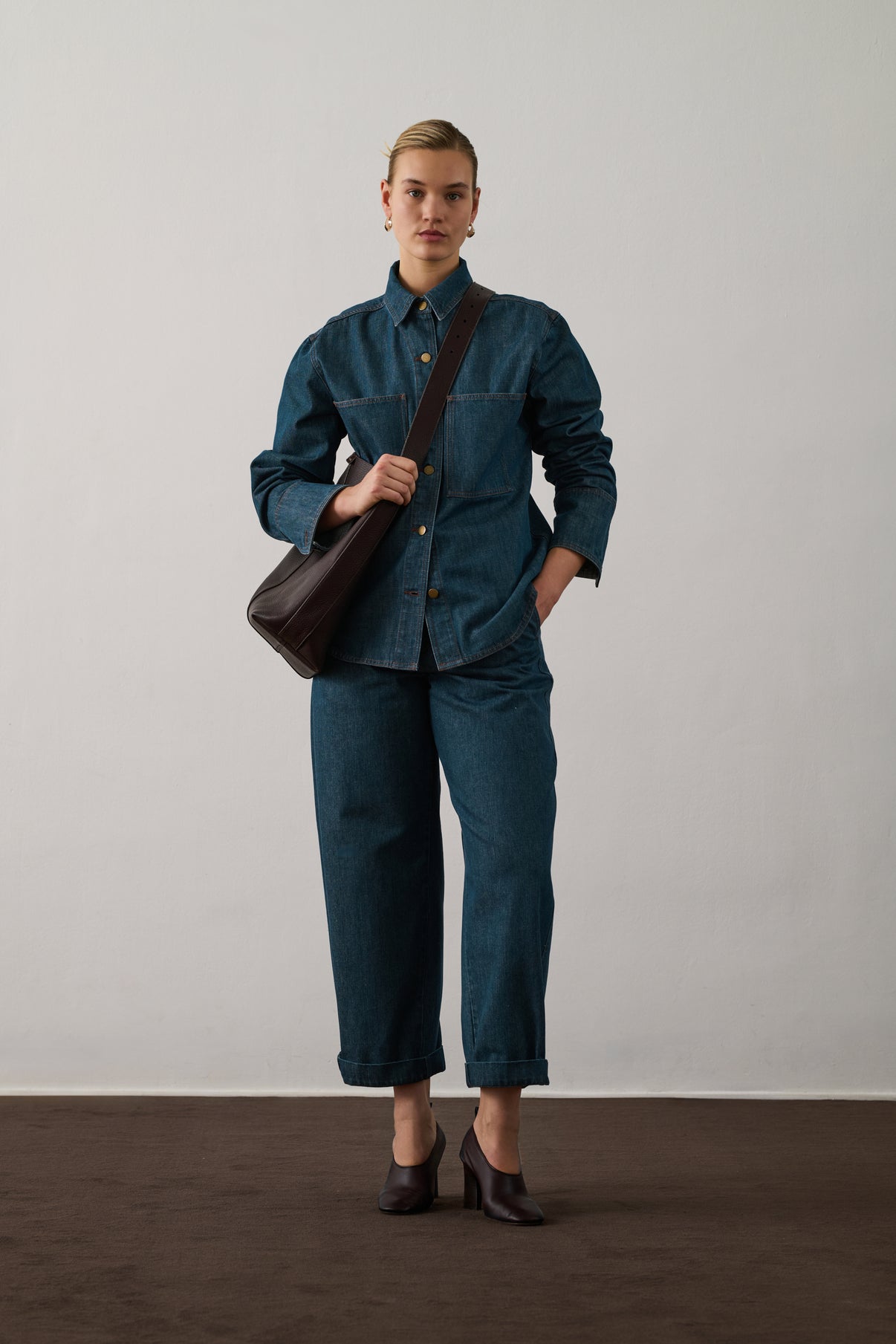 Chemise Garance - Bleu/Vert - Femme vue 2