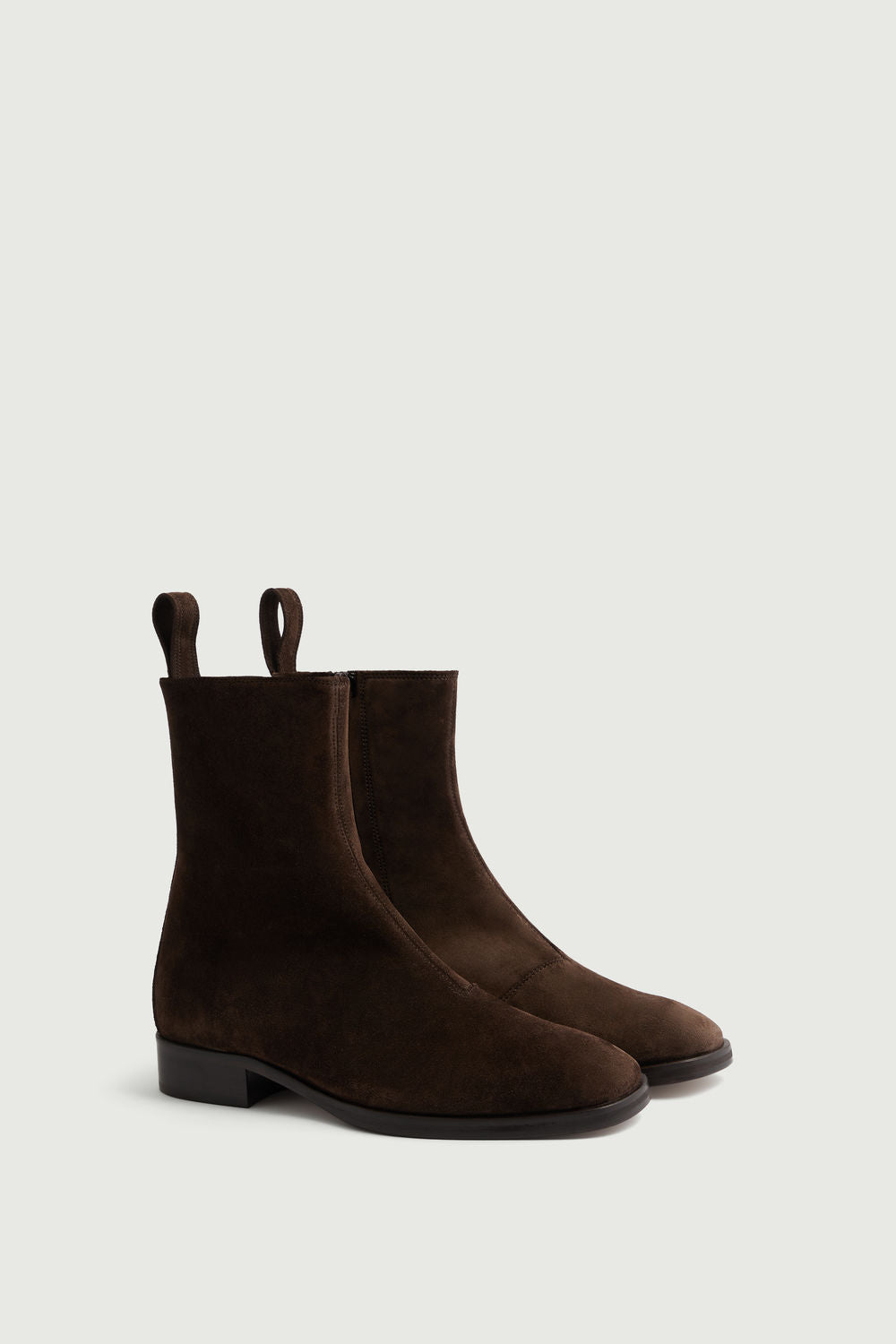 Bottines West - Marron - Cuir - Femme