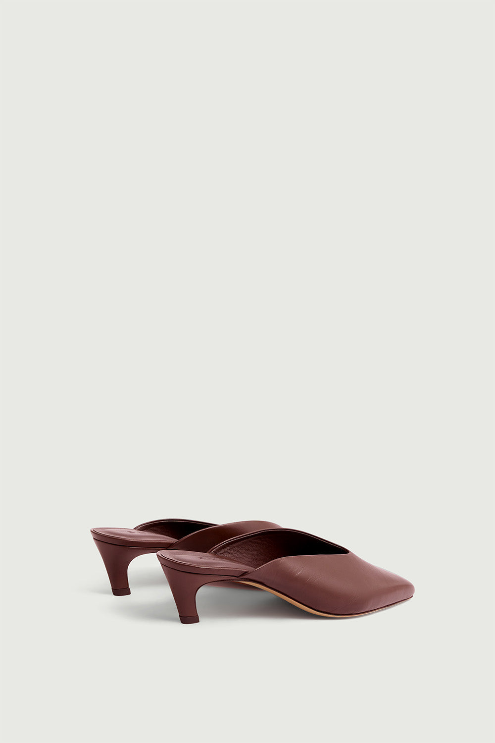 Mules Amalie - Marron - Cuir - Femme