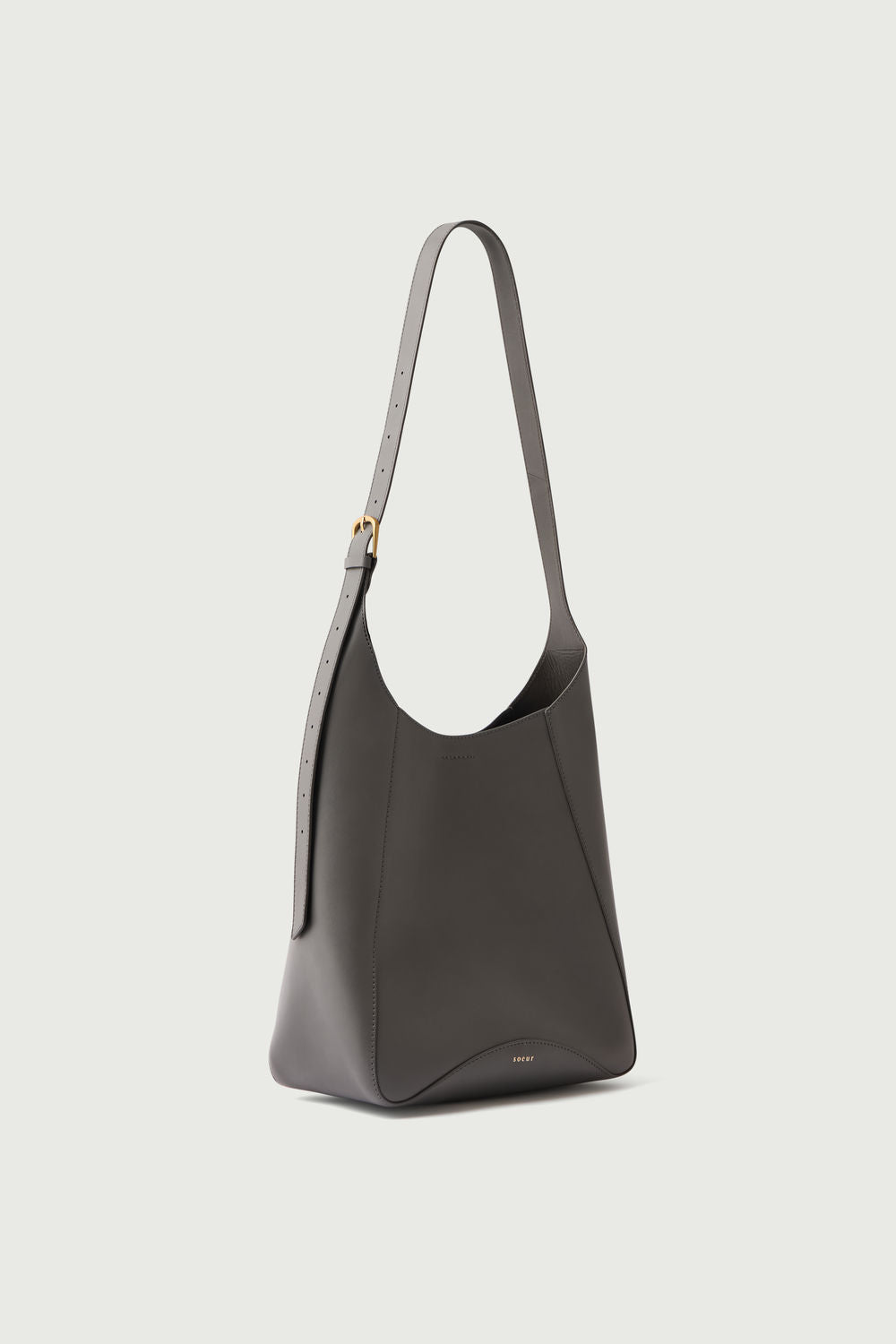 Sac Uma - Graphite - Cuir - Femme vue 3
